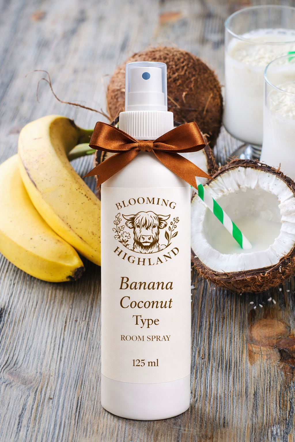 Banana Coconut Type - 125ml Premium Room Spray