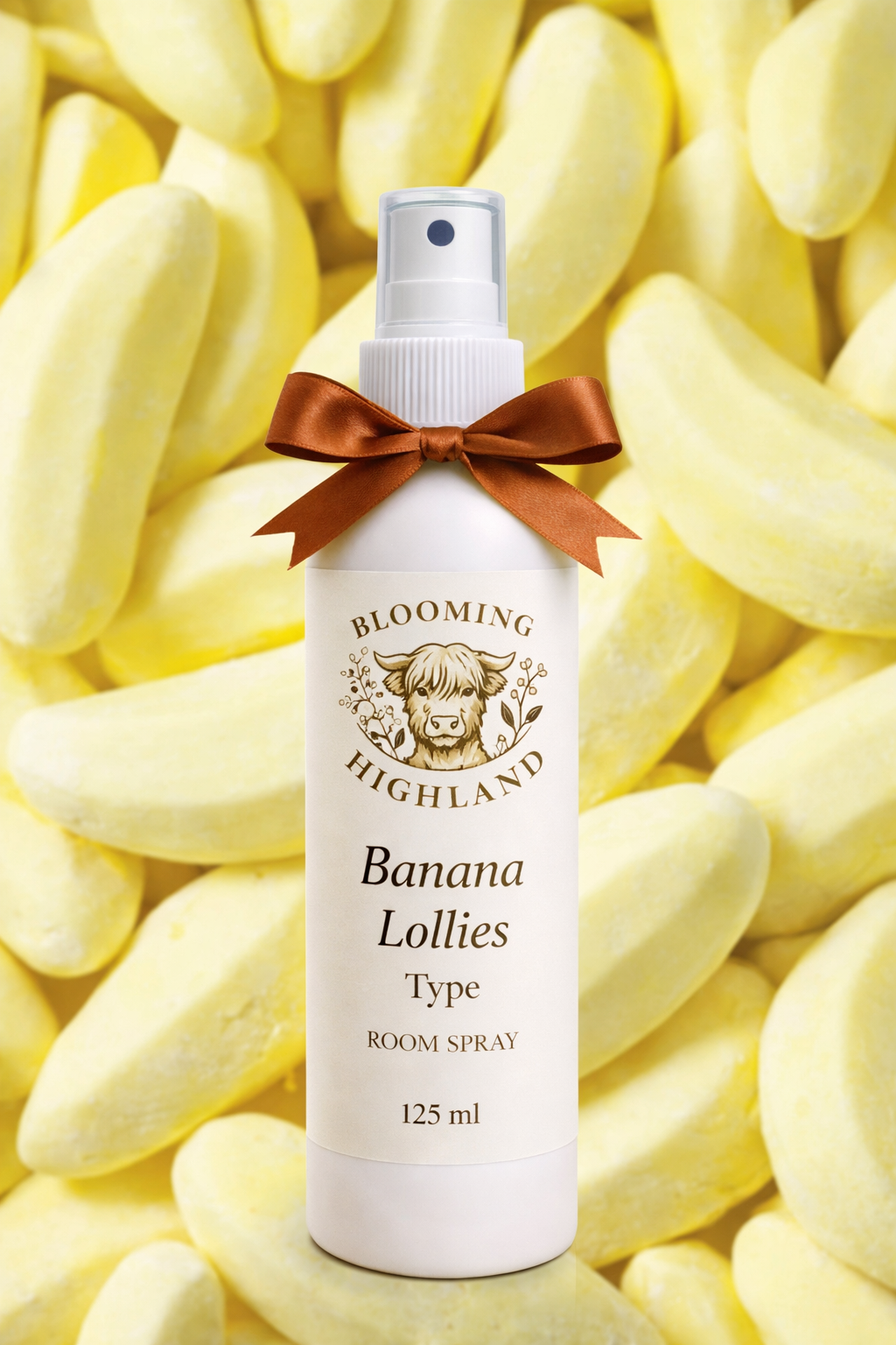 Banana Lollies Type - 125ml Premium Room Spray