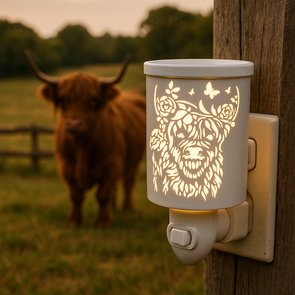 Daisy the highland cow - plug in