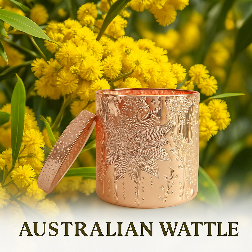 Australian Wattle - Lotus Jar