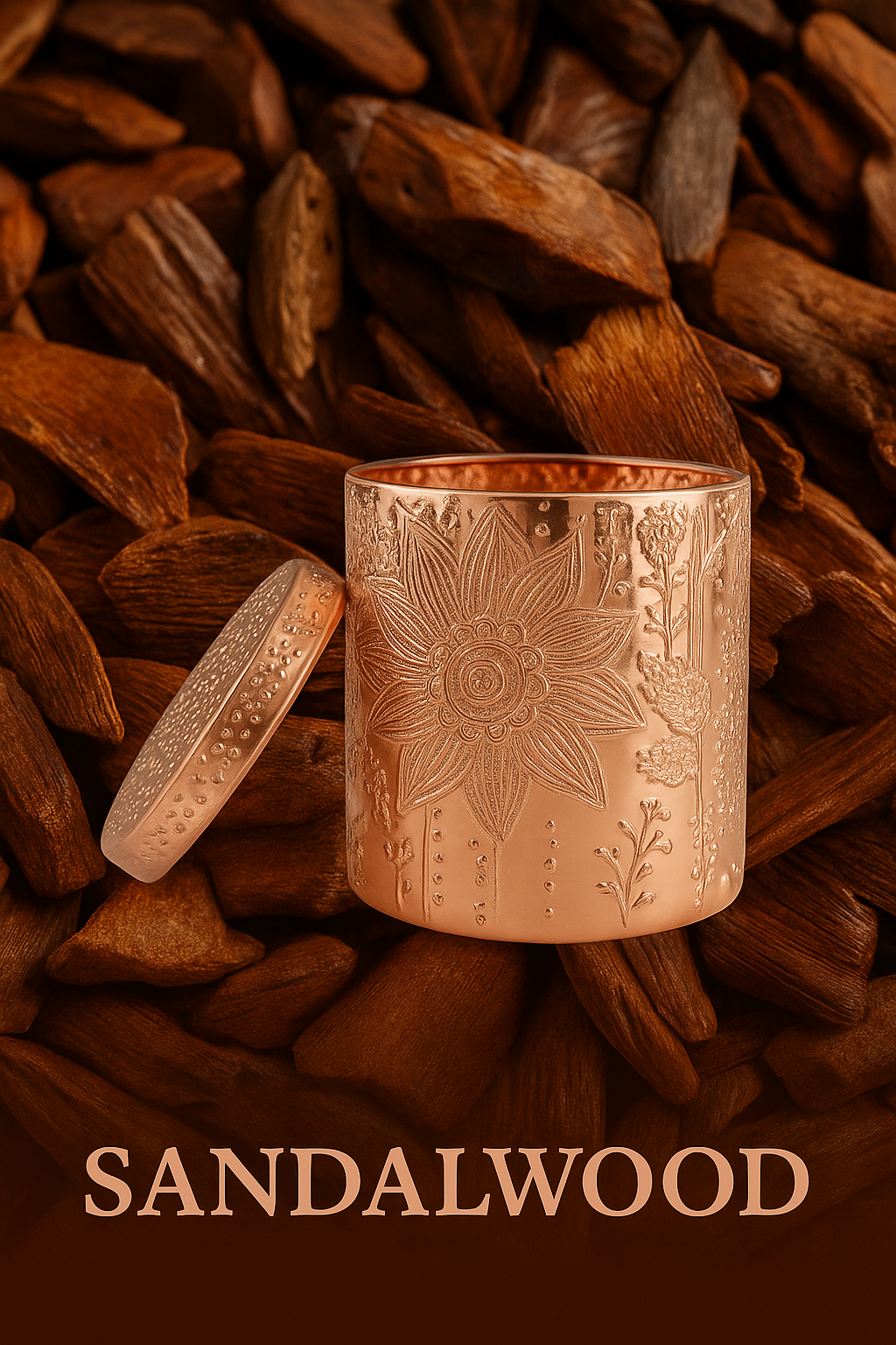 Sandalwood - Lotus Jar