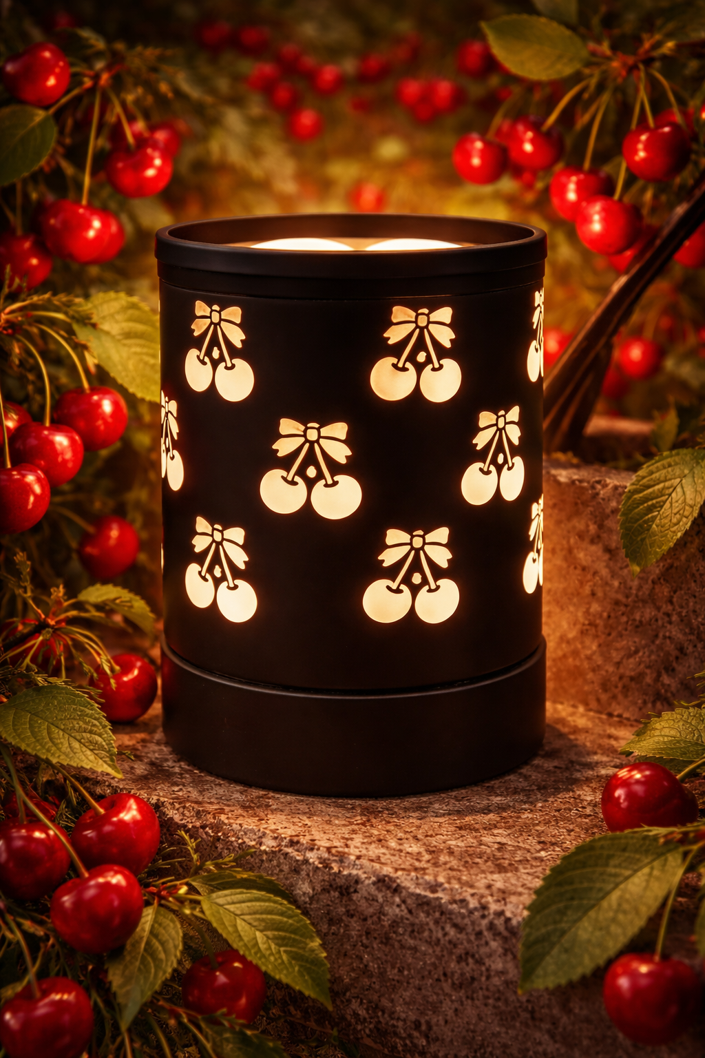 Black Cherry Pop Electric Warmer