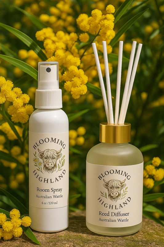 Australian Wattle - Small gold set