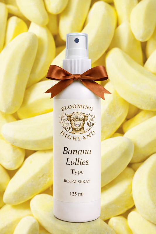 Banana Lollies Type - 125ml Premium Room Spray