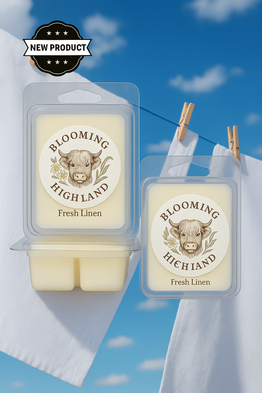 Fresh Linen - 6 Cavity Shell