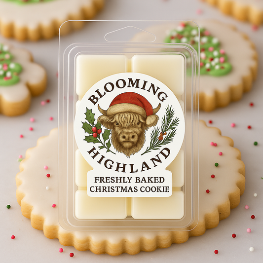 Freshly Baked Christmas Cookie - 6 Cavity Shell