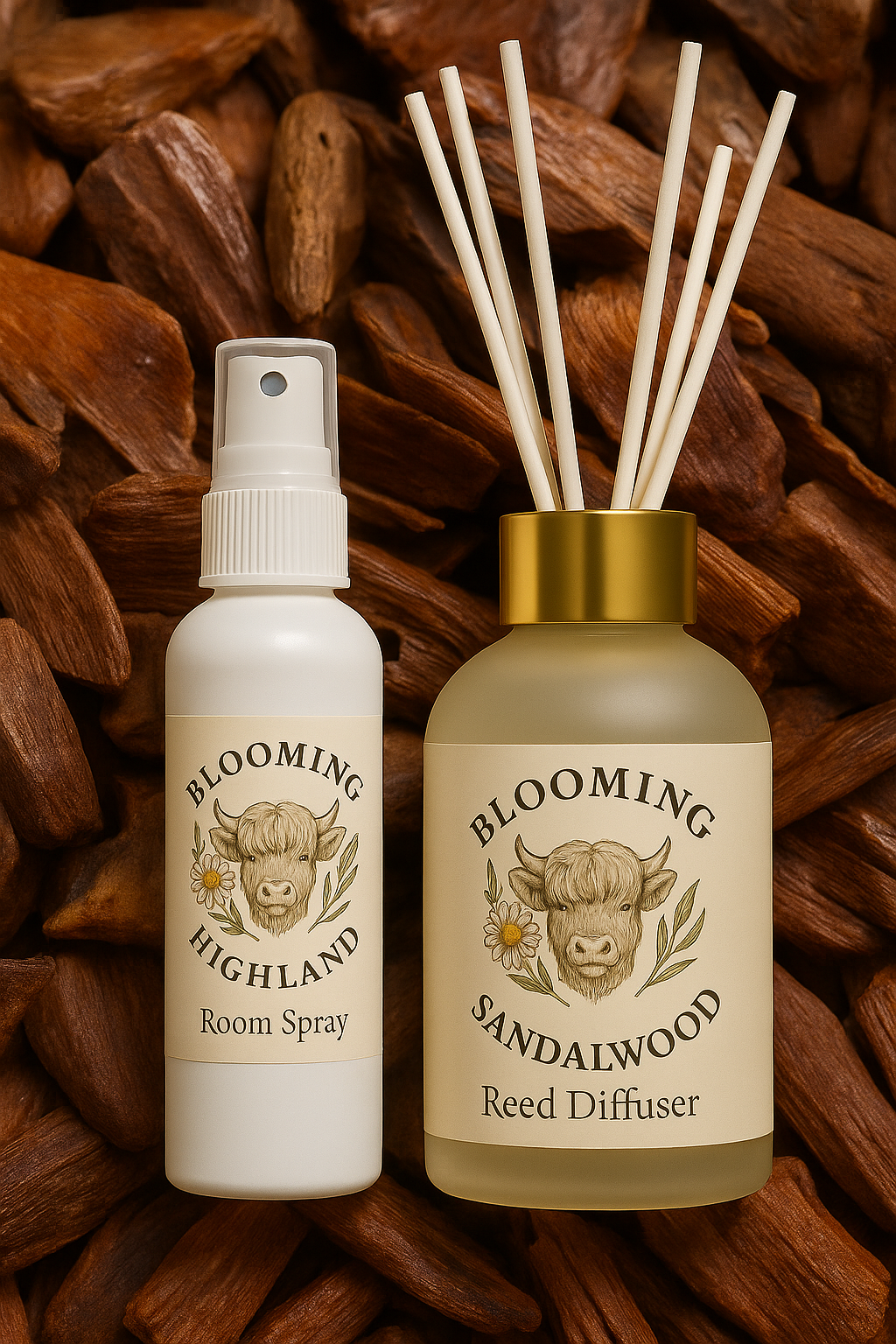 Sandalwood - Small gold kit