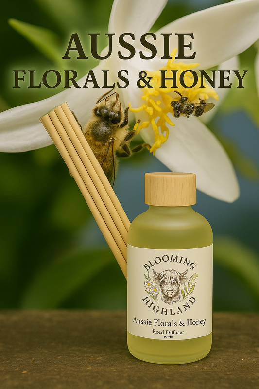 Aussie Florals & Honey - Large Diffuser Kit