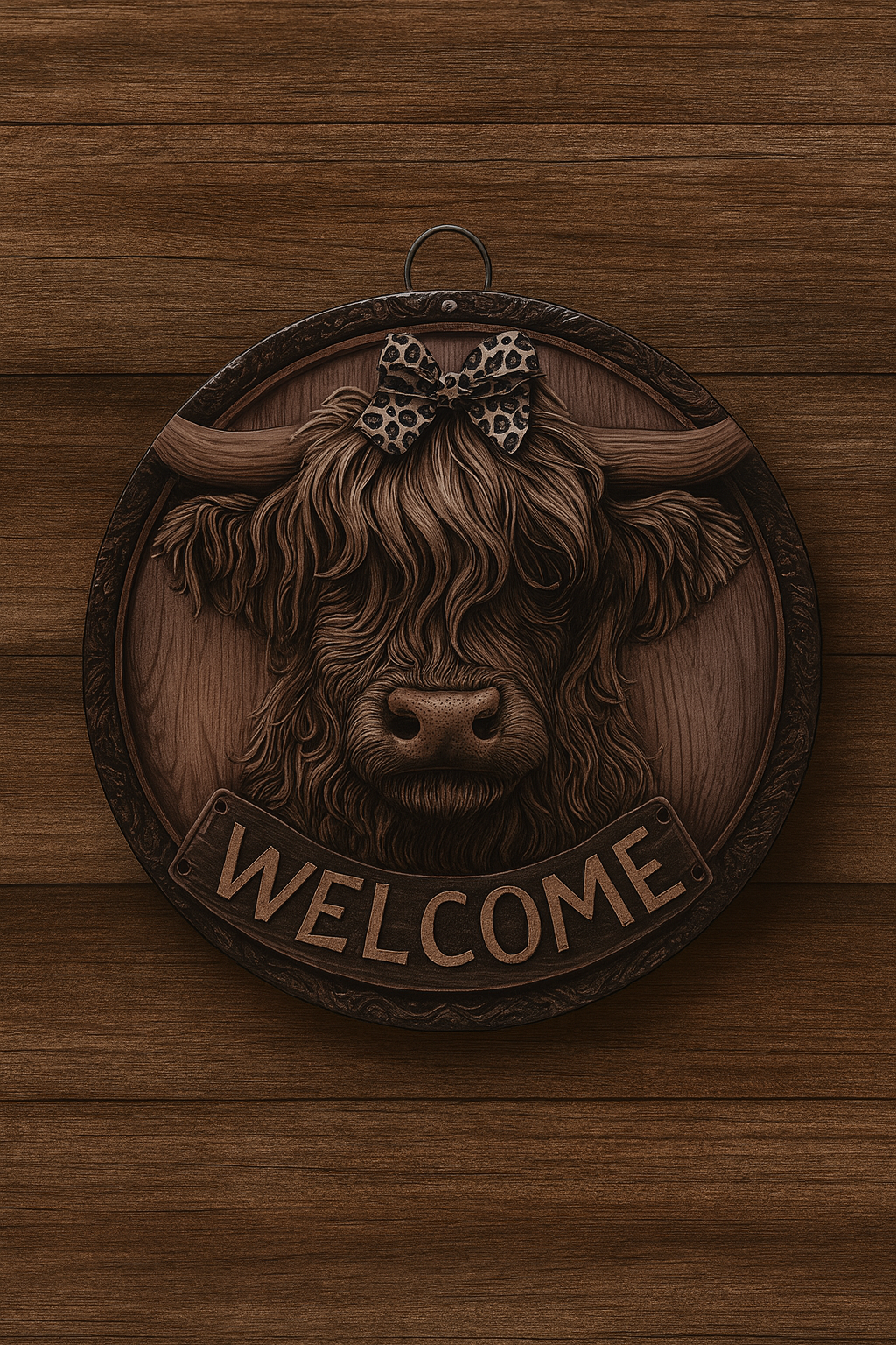 Bow Highland Cow