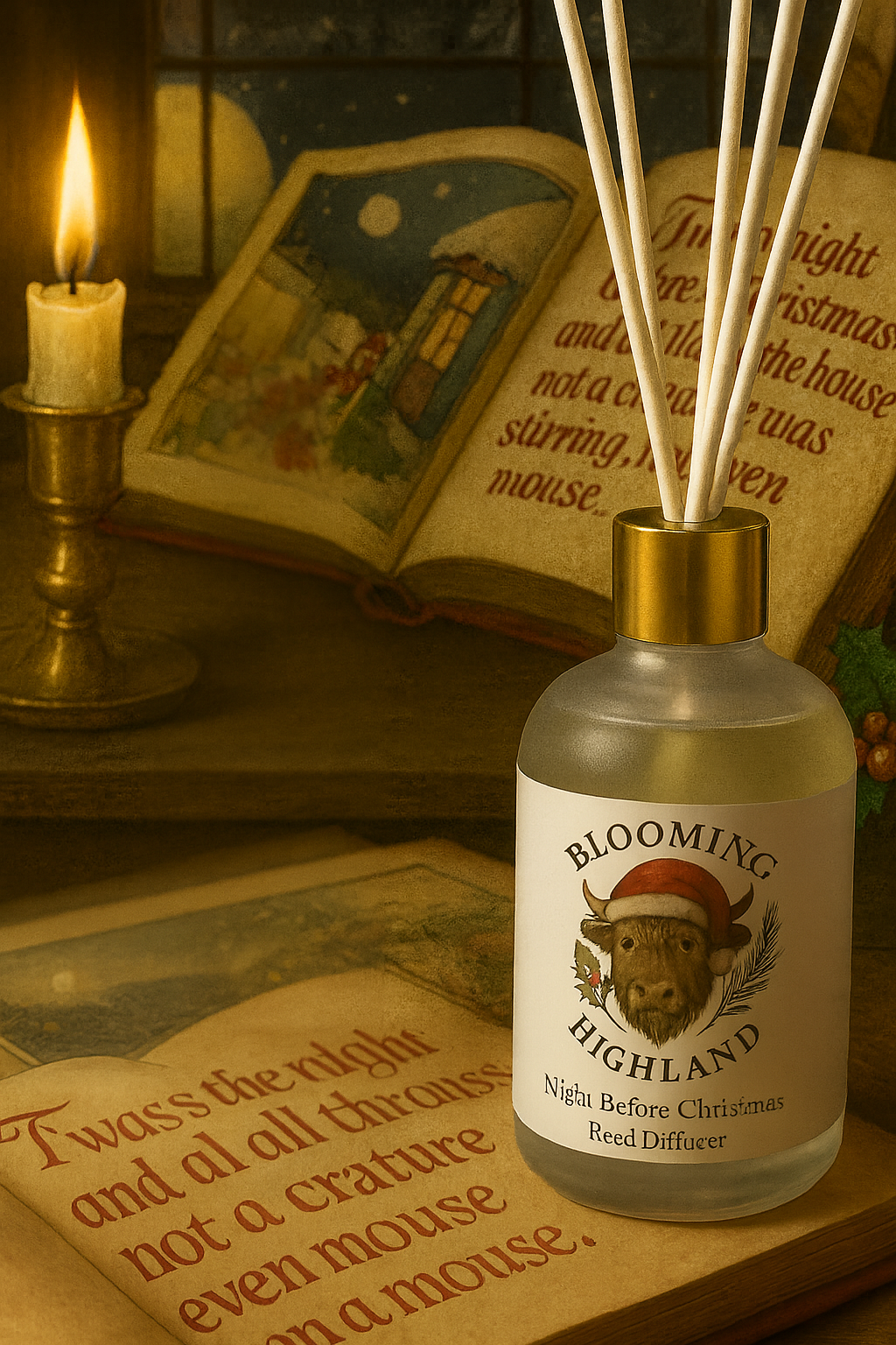 Night Before Christmas Type - 140ml Reed Diffuser